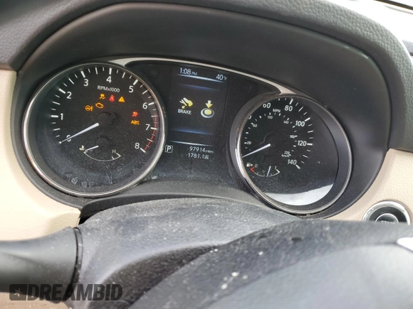 2016 Nissan Rogue S with VIN KNMAT2MT5GP736686, listed as a Copart auction lot 47551745 with 97,914 mi miles and Salvage Title. Bid and sale history available at carsss.com. Image 9.