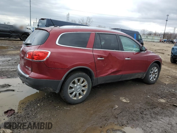 2011 Buick Enclave CXL-1 with VIN 5GAKRBED8BJ257542, listed as a Copart auction lot 49885895 with 187,538 mi miles and Clean Title. Bid and sale history available at carsss.com. Image 3.