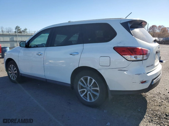 2014 Nissan Pathfinder SL with VIN 5N1AR2MM8EC692688, listed as a Copart auction lot 80005184 with NaN miles and Clean Title. Bid and sale history available at carsss.com. Image 2.