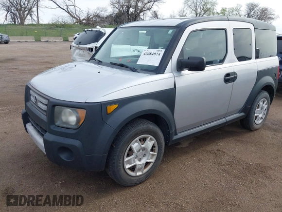 2007 Honda Element LX with VIN 5J6YH18367L007487, listed as a IAAI auction lot 42084074 with 175,186 mi miles and . Bid and sale history available at DreamBid. Image 2.