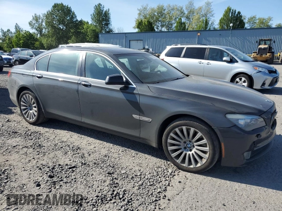 2011 BMW 7 Series 750Li xDrive with VIN WBAKC8C52BC432349, listed as a Copart auction lot 56072525 with 133,073 mi miles and Salvage title. Bid and sale history available at DreamBid. Image 4.