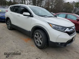 2018 Honda CR-V EX-L with VIN 2HKRW2H8XJH684510, listed as a Copart auction lot 71558802 with 51,264 mi miles. Bid and sale history available at carsss.com. Image 4.