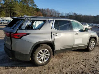 2023 Chevrolet Traverse LS with VIN 1GNEVFKW5PJ211038, listed as a Copart auction lot 84818334 with 21,620 mi miles and Clean Title. Bid and sale history available at carsss.com. Image 3.