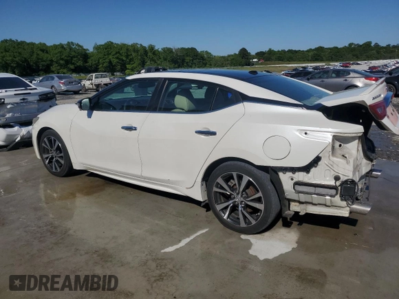2016 Nissan Maxima 3.5 SV with VIN 1N4AA6AP3GC387626, listed as a Copart auction lot 52566485 with 120,324 mi miles and Salvage Title. Bid and sale history available at carsss.com. Image 2.