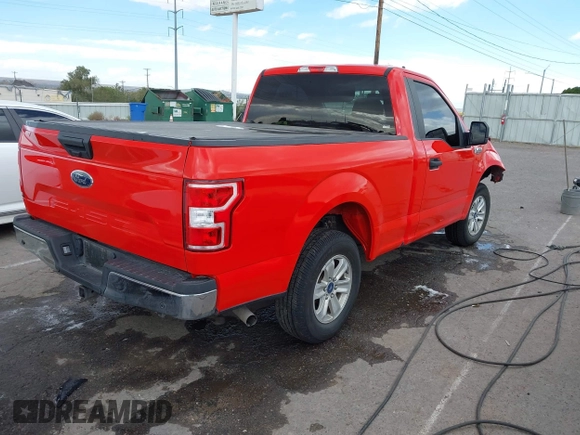 2020 Ford F-150 XL with VIN 1FTMF1CB5LKD83526, listed as a IAAI auction lot 40717113 with 54,070 mi miles and . Bid and sale history available at carsss.com. Image 4.