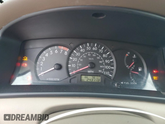 2006 Toyota Corolla CE with VIN JTDBR32E960087866, listed as a Copart auction lot 62020425 with 243,113 mi miles and Clean title. Bid and sale history available at DreamBid. Image 9.