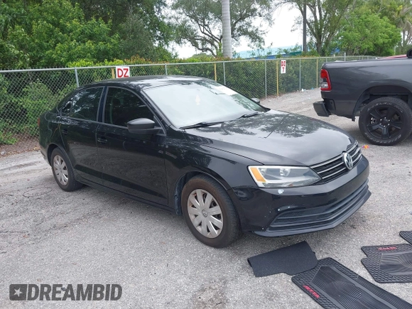 2015 Volkswagen Jetta S with VIN 3VW2K7AJ2FM416007, listed as a IAAI auction lot 42422725 with 95,917 mi miles and . Bid and sale history available at DreamBid. Image 1.