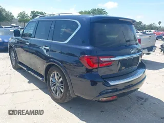 2021 Infiniti QX80 Premium Select with VIN JN8AZ2AF1M9720874, listed as a IAAI auction lot 41930573 with 41,169 mi miles and . Bid and sale history available at DreamBid. Image 3.