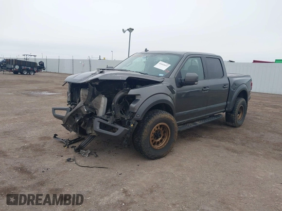 2019 Ford F-150 Raptor with VIN 1FTFW1RG9KFB45830, listed as a IAAI auction lot 41602022 with 136,401 mi miles. Bid and sale history available at carsss.com. Image 14.