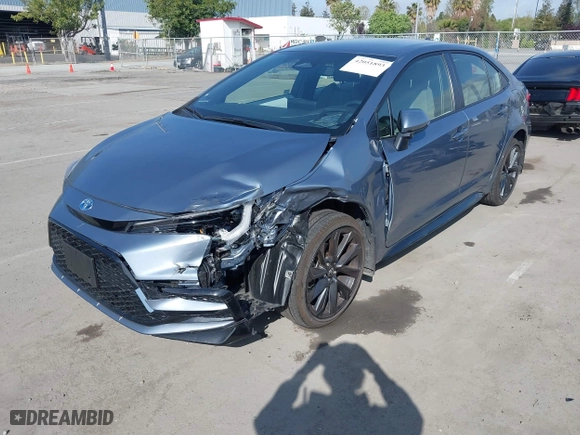 2024 Toyota Corolla Hybrid LE with VIN JTDBCMFE7RJ023311, listed as a IAAI auction lot 42051893 with 18,607 mi miles. Bid and sale history available at carsss.com. Image 6.
