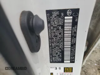 2016 Toyota Prius v Two with VIN JTDZN3EU9GJ048493, listed as a Copart auction lot 50825405 with 56,998 mi miles and Salvage Title. Bid and sale history available at carsss.com. Image 12.