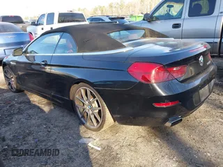 2012 BMW 6 Series 650i with VIN WBALZ3C5XCDL72869, listed as a IAAI auction lot 41747016 with 140,843 mi miles. Bid and sale history available at carsss.com. Image 3.