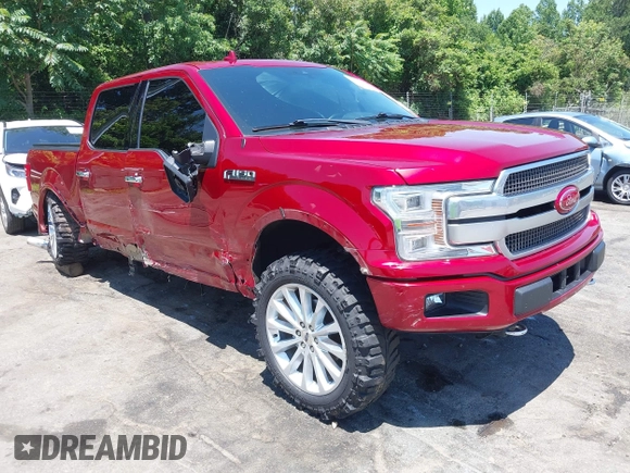 2018 Ford F-150 XL with VIN 1FTEW1EG7JFE58035, listed as a IAAI auction lot 42564558 with 122,577 mi miles and . Bid and sale history available at DreamBid. Image 1.