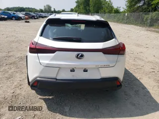 2025 Lexus UX 300h with VIN JTHUCJDH3S2000210, listed as a Copart auction lot 60677575 with 18,329 mi miles and Salvage title. Bid and sale history available at DreamBid. Image 6.