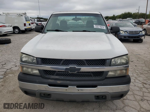 2006 Chevrolet Silverado 1500 Work Truck with VIN 1GCEC14V66E271939, listed as a Copart auction lot 72271074 with 245,926 mi miles and Salvage Title. Bid and sale history available at carsss.com. Image 5.