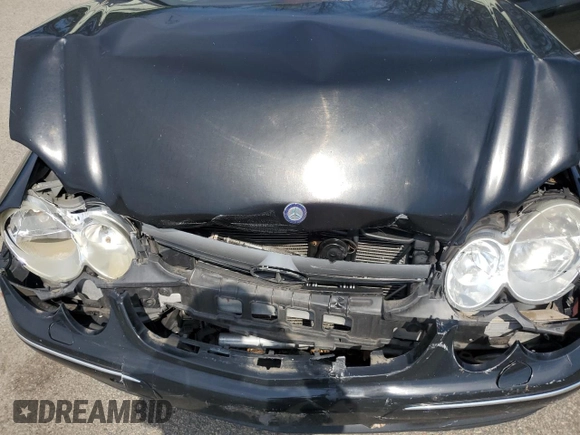 2007 Mercedes-Benz CLK 350 with VIN WDBTJ56H77F230404, listed as a Copart auction lot 65291925 with 128,021 mi miles and Salvage title. Bid and sale history available at DreamBid. Image 11.