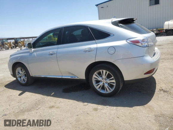 2012 Lexus RX 450h with VIN JTJZB1BA1C2006294, listed as a Copart auction lot 62128945 with 222,829 mi miles and Salvage title. Bid and sale history available at DreamBid. Image 2.