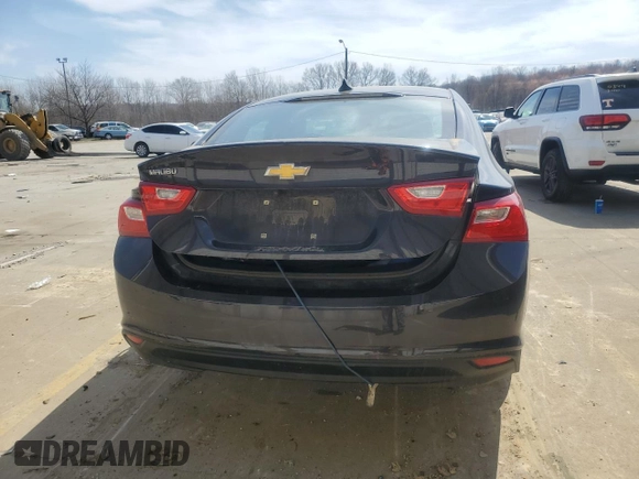 2022 Chevrolet Malibu LS with VIN 1G1ZB5ST1NF187381, listed as a Copart auction lot 48140985 with 51,757 mi miles and Non Repairable. Bid and sale history available at DreamBid. Image 6.