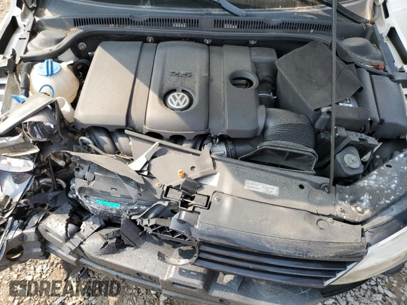2012 Volkswagen Jetta SE with VIN 3VWDP7AJ3CM373089, listed as a Copart auction lot 59805205 with 123,345 mi miles and Salvage title. Bid and sale history available at DreamBid. Image 11.