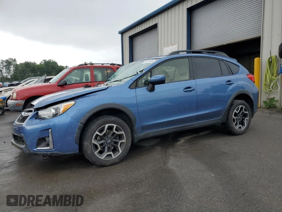 2017 Subaru Crosstrek Premium with VIN JF2GPADC2H8218962, listed as a Copart auction lot 61452145 with 76,234 mi miles and Salvage title. Bid and sale history available at DreamBid. Image 1.