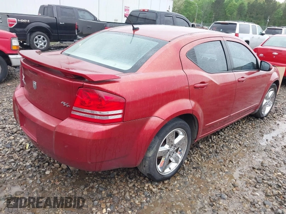 2008 Dodge Avenger R/T with VIN 1B3LC76M58N614131, listed as a IAAI auction lot 41950748 with 165,873 mi miles and . Bid and sale history available at DreamBid. Image 4.