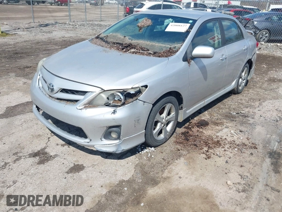 2011 Toyota Corolla L with VIN 2T1BU4EE5BC560999, listed as a IAAI auction lot 42008127 with 130,273 mi miles. Bid and sale history available at carsss.com. Image 2.