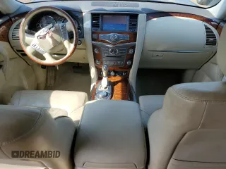 2015 Infiniti QX80 z VIN JN8AZ2NE3F9086651, wystawiony jako Copart lot #54015875 z przebiegiem 137 015 mil mil oraz Szkoda całkowita • Salvage title. Historia ofert i sprzedaży dostępna na DreamBid. Obrazek 8.