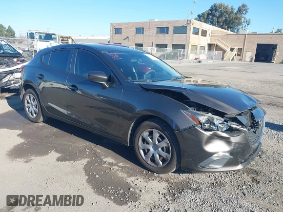2015 Mazda 3 i Sport with VIN 3MZBM1K72FM229649, listed as a IAAI auction lot 41346541 with 155,940 mi miles and . Bid and sale history available at DreamBid. Image 1.