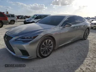 2022 Lexus LS with VIN JTHD51FFXN5017708, listed as a Copart auction lot 75569084 with 13,725 mi miles and Non Repairable. Bid and sale history available at carsss.com. Image 1.