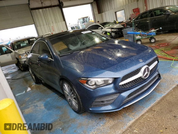 2020 Mercedes-Benz CLA 250 with VIN WDD5J4GB8LN029129, listed as a Copart auction lot 44727974 with 65,172 mi miles and . Bid and sale history available at DreamBid. Image 4.
