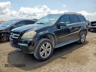 2012 Mercedes-Benz GL 450 z VIN 4JGBF7BE9CA800637, wystawiony jako Copart lot #55851365 z przebiegiem 228 943 mil mil oraz Szkoda całkowita • Salvage title. Historia ofert i sprzedaży dostępna na DreamBid. Obrazek 1.