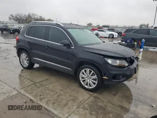 2013 Volkswagen Tiguan SE with VIN WVGAV3AX3DW617393, listed as a Copart auction lot 83616524 with 119,260 mi miles and Salvage title. Bid and sale history available at DreamBid. Image 4.