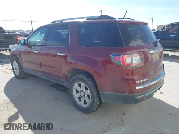 2016 GMC Acadia SLE with VIN 1GKKVPKD5GJ202523, listed as a IAAI auction lot 41341479 with 178,575 mi miles and . Bid and sale history available at DreamBid. Image 3.