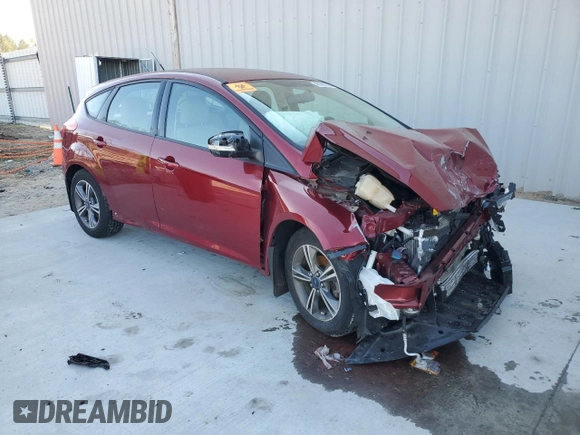 2016 Ford Focus SE with VIN 1FADP3KE9GL210781, listed as a Copart auction lot 46096645 with 39,703 mi miles and Salvage Title. Bid and sale history available at carsss.com. Image 4.