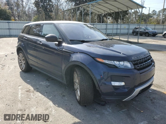 2014 Land Rover Range Rover Evoque Dynamic with VIN SALVT2BG1EH894398, listed as a Copart auction lot 43859335 with 114,410 mi miles and Salvage title. Bid and sale history available at DreamBid. Image 4.