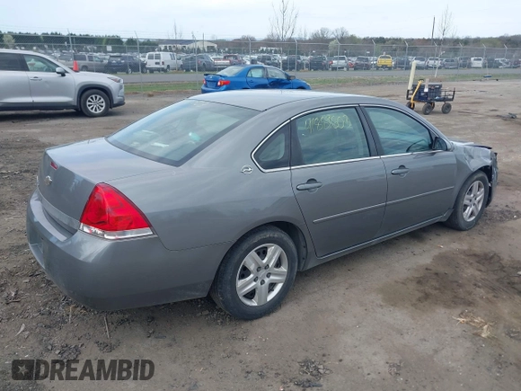 2006 Chevrolet Impala LS with VIN 2G1WB55K269115265, listed as a IAAI auction lot 41889603 with 181,938 mi miles and . Bid and sale history available at DreamBid. Image 4.