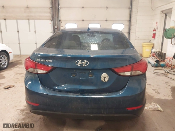 2016 Hyundai Elantra Value Edition with VIN KMHDH4AEXGU546024, listed as a IAAI auction lot 41956007 with 91,642 mi miles. Bid and sale history available at carsss.com. Image 16.