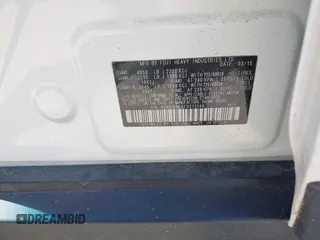 2015 Subaru Outback Limited с VIN 4S4BSENC5F3312546, выставлен на аукционе IAAI как лот 42324662 с пробегом 175 087 миль миль и . История ставок и продаж доступна на DreamBid. Изображение 9.