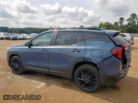 2024 GMC Terrain SLE with VIN 3GKALMEG1RL209213, listed as a Copart auction lot 59177245 with 10,385 mi miles and Salvage title. Bid and sale history available at DreamBid. Image 2.
