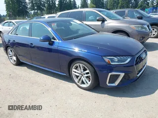 2023 Audi A4 S line Premium Plus z VIN WAUEAAF42PN017346, wystawiony jako IAAI lot #42520204 z przebiegiem 37 860 mil mil oraz . Historia ofert i sprzedaży dostępna na DreamBid. Obrazek 1.