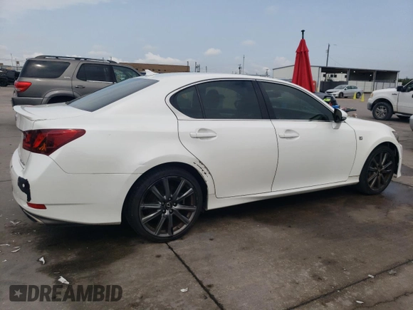 2013 Lexus GS 350 with VIN JTHBE1BL6D5022101, listed as a Copart auction lot 64355834 with 180,786 mi miles and Salvage Title. Bid and sale history available at carsss.com. Image 3.
