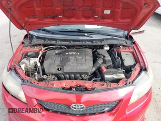2009 Toyota Corolla with VIN 2T1BU40E89C009936, listed as a IAAI auction lot 41826017 with 217,146 mi miles. Bid and sale history available at carsss.com. Image 10.