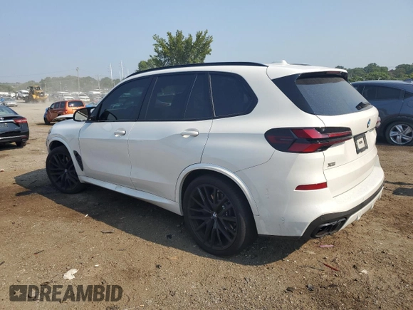 2024 BMW X5 M60i with VIN 5UX33EU04R9U00310, listed as a Copart auction lot 65352824 with 16,088 mi miles and Salvage Title. Bid and sale history available at carsss.com. Image 2.