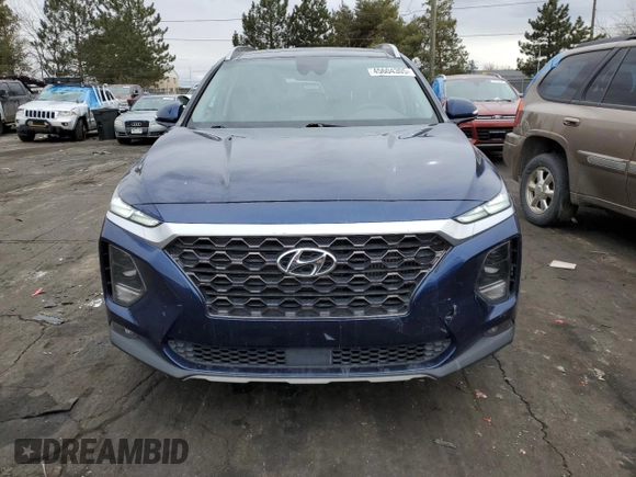 2020 Hyundai Santa Fe SEL with VIN 5NMS3CAA3LH152481, listed as a Copart auction lot 45604305 with 59,901 mi miles and Salvage Title. Bid and sale history available at carsss.com. Image 5.