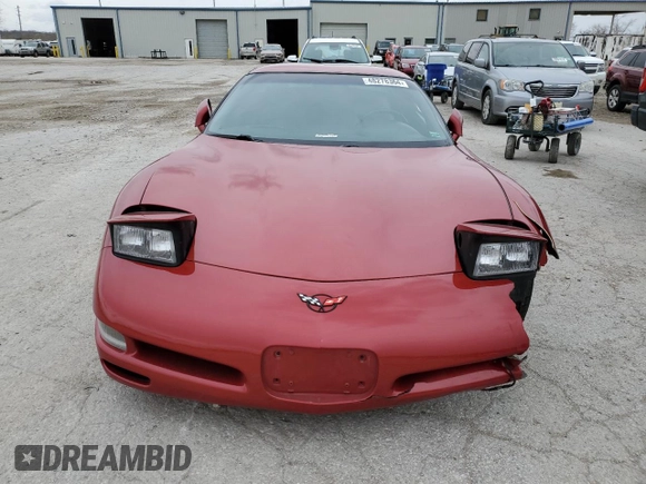 1998 Chevrolet Corvette with VIN 1G1YY22GXW5124587, listed as a Copart auction lot 48278364 with 104,384 mi miles and Salvage Title. Bid and sale history available at DreamBid. Image 5.