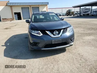 2016 Nissan Rogue SV with VIN KNMAT2MV8GP691017, listed as a Copart auction lot 55435685 with 91,056 mi miles and Salvage Title. Bid and sale history available at DreamBid. Image 13.