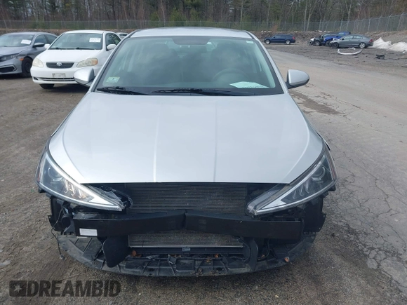 2019 Hyundai Elantra SE with VIN 5NPD74LF6KH416144, listed as a IAAI auction lot 41852351 with 27,882 mi miles and . Bid and sale history available at DreamBid. Image 6.