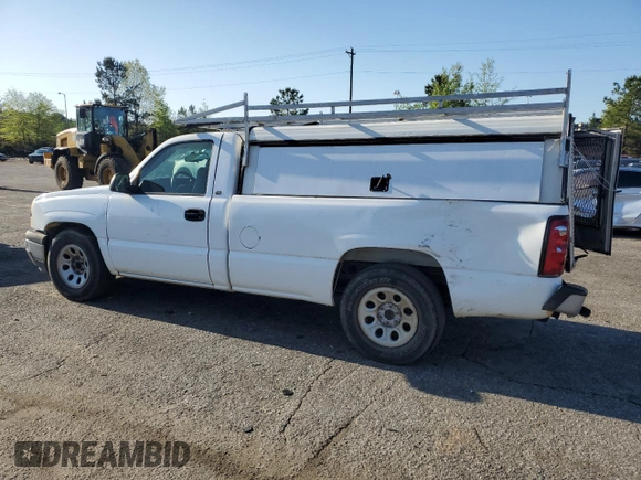 2005 Chevrolet Silverado 1500 Work Truck with VIN 1GCEC14X45Z226541, listed as a Copart auction lot 51903105 with 307,751 mi miles and Salvage Title. Bid and sale history available at carsss.com. Image 2.