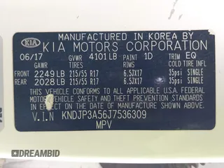2018 Kia Soul + with VIN KNDJP3A56J7536309, listed as a IAAI auction lot 42009706 with 104,109 mi miles. Bid and sale history available at carsss.com. Image 9.