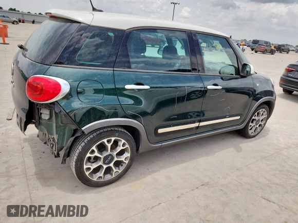2014 FIAT 500L Trekking с VIN ZFBCFADH4EZ017102, выставлен на аукционе Copart как лот 63233645 с пробегом 70 720 миль миль и Списание • Salvage title. История ставок и продаж доступна на DreamBid. Изображение 3.